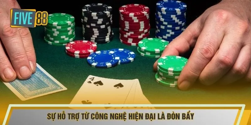 Sự hỗ trợ từ công nghệ hiện đại là đòn bẩy