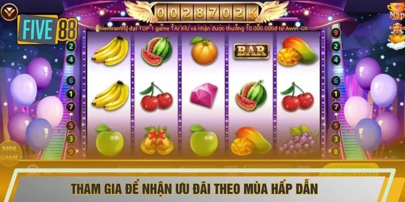 Tham gia để nhận ưu đãi theo mùa hấp dẫn